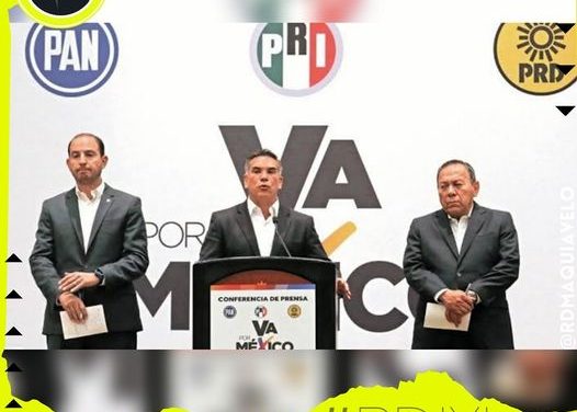 ALIANZA VA POR MÉXICO TEMBLANDO EN EDOMEX