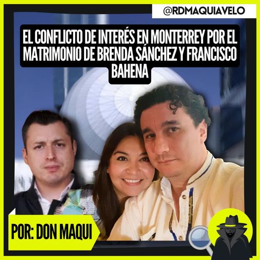 ALEJAN SERVICIOS A LOS REGIOS, SE LOS LLEVAN A EDIFICIO VIP DONDE HASTA PARA ESTACIONARSE SE PAGA UNA LANA, Y DEL CONFLICTO DE INTERÉS POR MATRIMONIO DE BRENDA SÁNCHEZ SECRE DE DESARROLLO URBANO EN MTY Y BAHENA SÍNDICO SEGUNDO DE COLOSIO ¿NADIE DIRÁ NADA? ¿LAS REGIDORAS DE MORENA? ¿PAN? ¿PRI?