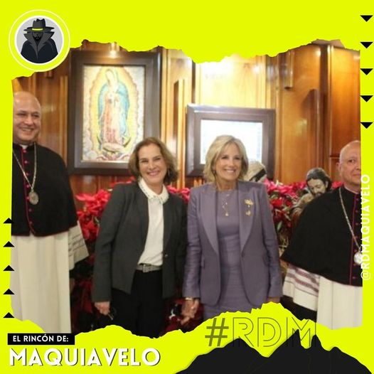 TRAS VISITA A MÉXICO, JILL BIDEN ACUDE A LA BASÍLICA DE GUADALUPE