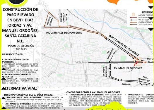 JESÚS NAVA DA AVISO SOBRE EL ARRANQUE DEL PROYECTO “PUENTE DÍAZ ORDAZ” PREPARANDO A LA CIUDADANÍA POR EL AUMENTO DE TRÁFICO EN LA ZONA
