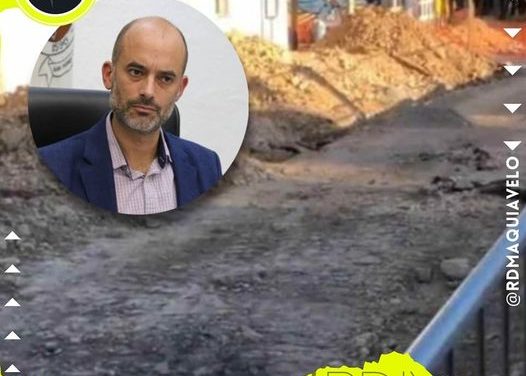 VECINOS DE SAN PEDRO PROTESTAN EN CASCO URBANO CONTRA MIGUEL TREVIÑO ALEGANDO LA LENTITUD EN OBRA