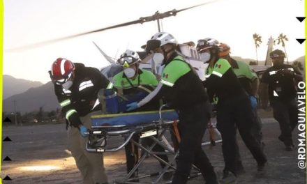 PROTECCIÓN CIVIL DE GARCÍA LOGRA RESCATAR A SENDERISTA LESIONADA  EN CERRO DEL SAPO