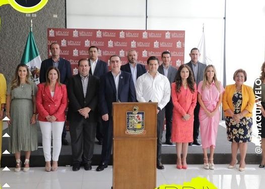 PRESENTA HERIBERTO TREVIÑO LOS 6 EJES QUE ESTARÁ TRABAJANDO SU GRUPO LEGISLATIVO EN EL CONGRESO