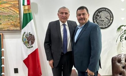 SE REÚNE CARLOS GUEVARA CON ADÁN AUGUSTO EN CDMX