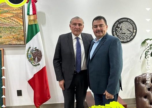 SE REÚNE CARLOS GUEVARA CON ADÁN AUGUSTO EN CDMX