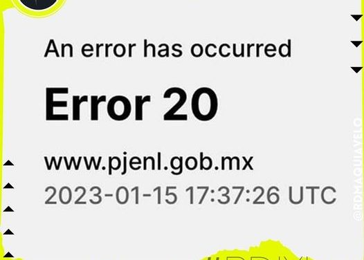 TRIBUNAL VIRTUAL DEL PODER JUDICIAL DEL ESTADO DE NUEVO LEÓN PRESENTA FALLAS TÉCNICAS