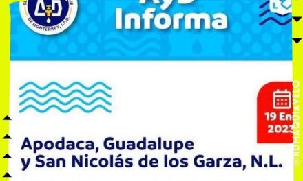 INFORMA AGUA Y DRENAJE QUE SERÁN TRES LOS MUNICIPIOS AFECTADOS POR REPARACIONES