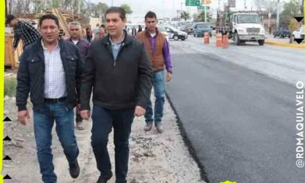 PACO TREVIÑO ASEGURA QUE LA REHABILITACIÓN DE LA CARRETERA A REYNOSA SERÁ DE GRAN BENEFICIO PARA LAS Y LOS CIUDADANOS