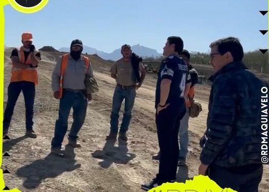 SAMUEL GARCÍA SUPERVISA OBRA DEL PERIFÉRICO METROPOLITANO, ASEGURA TENER GRANDES AVANCES