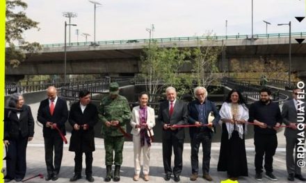 AMLO ACOMPAÑÓ A CLAUDIA SHEINBAUM EN INAUGURACIÓN