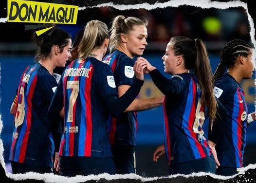 DESTACA BARCELONA FEMENIL AL GANAR 50 PARTIDOS SEGUIDOS