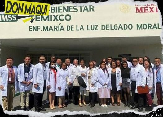 AMLO DA A CONOCER LA LLEGADA DE SIETE MÉDICOS ESPECIALISTAS PARA LABORAL DENTRO DEL IMSS-BIENESTAR