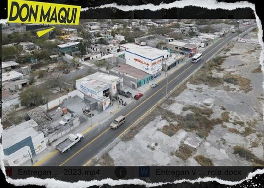 REALIZAN IMPORTANTES TRABAJOS DE RECONSTRUCCIÓN EN AVENIDAS DE GARCÍA