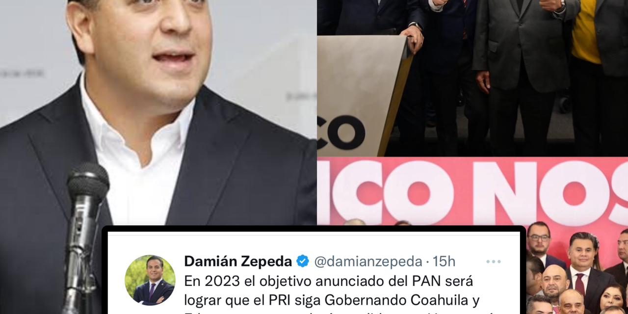 ACUSA SENADOR PANISTA DAMIÁN ZEPEDA A SU PARTIDO POR TRABAJAR PARA QUE EL PRI MANTENGA PODER Y NO PARA MEJORAR MÉXICO