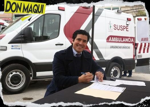 RICARDO CAVAZOS GESTIONA NUEVAS AMBULANCIAS PARA LOS AGREMIADOS DEL SUSPE