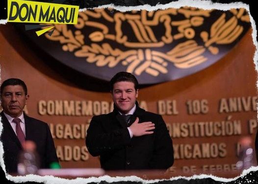 SAMUEL GARCÍA EN BUSCA DE UNA NUEVA CONSTITUCIÓN AHORA QUE SEA A NIVEL FEDERAL