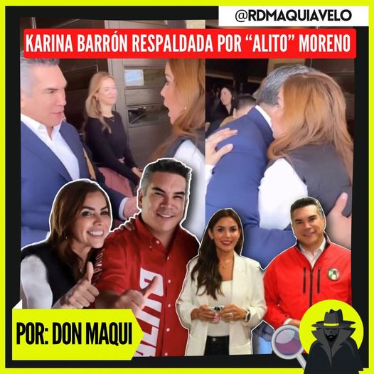 Karina Barrón EN SU ASPIRACIÓN A SER ALCALDESA DE #MONTERREY MUESTRA MÚSCULO, CERCANÍA Y RECIBE MUCHO AFECTO POLÍTICO  DE ALITO MORENO LÍDER PRIISTA POR: DON MAQUI