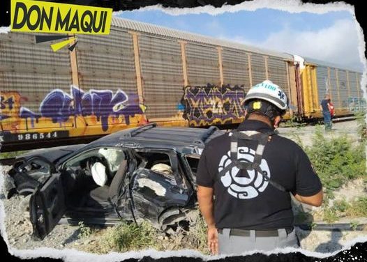 EXHORTA NUEVO LEÓN A EXTREMAR PRECAUCIONES Y NO INTENTAR GANARLE EL PASO AL TREN