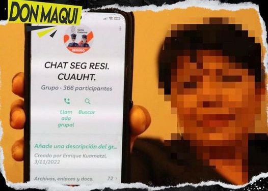 Jesús Nava IMPLEMENTA CHATS VECINALES QUE CONECTAN DIRECTAMENTE CON LA POLICÍA MUNICIPAL Y EL C4