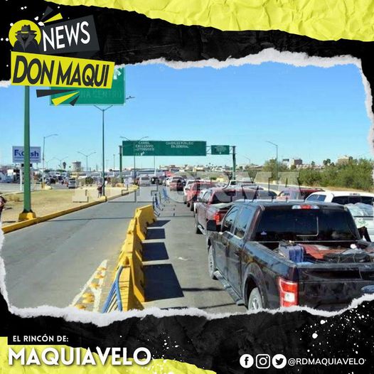 SATURAN CRUCES FRONTERIZOS EN PRIMER PUENTE DEL 2023