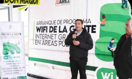 PACO TREVIÑO CUMPLE CON PROMESA DE CAMPAÑA, 10 PUNTOS DEL MUNICIPIO DE JUÁREZ CUENTAN CON INTERNET GRATUITO