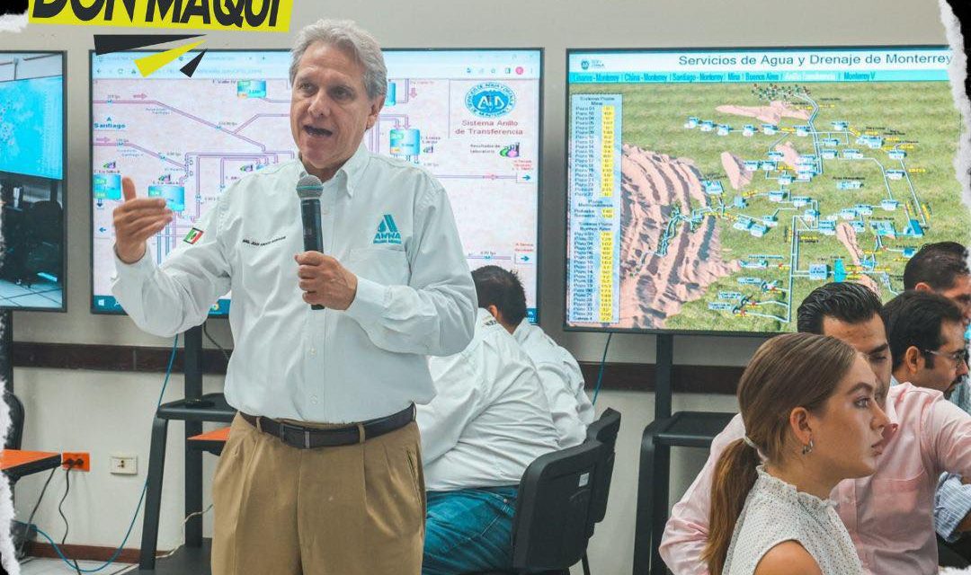 ESTE LUNES SE RESTAURA COMPLETAMENTE EL SUMINISTRO DEL AGUA EN LA ZONA NORTE DE MONTERREY