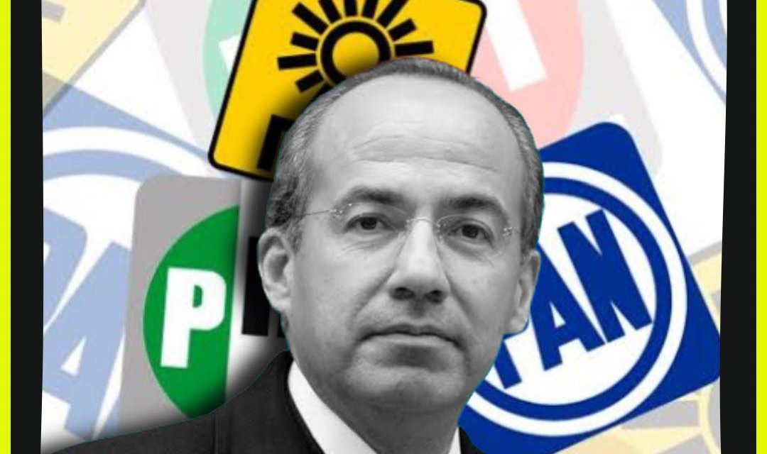 FELIPE CALDERÓN EL ÚLTIMO GRAN HÉROE QUE “INVENTÓ” LA OPOSICIÓN VS AMLO, SE CAE A PEDAZOS ¿AHORA QUIÉN PODRÁ DEFENDERLOS?