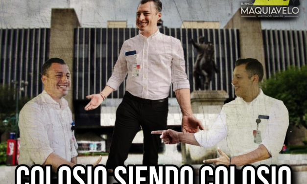 COLOSIO LE ORDENA A CONTRALORA QUE PUSO COLOSIO, QUE INVESTIGUE A COLOSIO POR CORRUPCIÓN ¡EL CHISTE SE CUENTA SOLO!