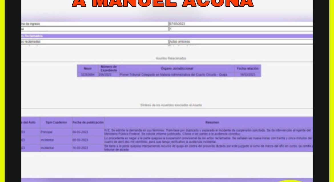 ENTRE ABOGADOS TE VEAS” MARIO GARZA GANÓ ELECCIÓN DE LEYES PARA SER DIRECTOR PERO MANUEL ACUÑA OBTUVO AMPARO PARA QUE NO TOME PROTESTA ¡HAY TIRO CARLITOS!