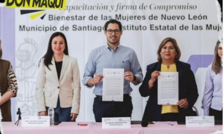 DAVID DE LA PEÑA Y EL INSTITUTO DE LA MUJER ESTATAL FIRMAN UN COMPROMISO POR EL BIENESTAR DE LAS MUJERES.