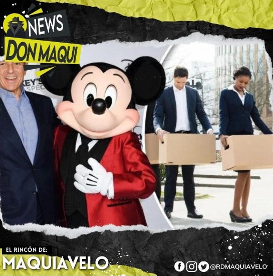 DISNEY COMPANY REDUCE GASTOS TERMINANDO RELACIÓN LABORAL CON MÁS DE 7 MIL EMPLEADOS.