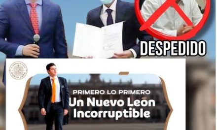 SAMUEL GARCÍA Y MIKE FLORES DAN GOLPE A LA MESA Y DESPIDEN A FRANK GONZÁLEZ POR INDICIOS DE CORRUPCIÓN.