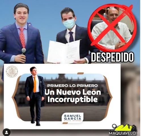 SAMUEL GARCÍA Y MIKE FLORES DAN GOLPE A LA MESA Y DESPIDEN A FRANK GONZÁLEZ POR INDICIOS DE CORRUPCIÓN.