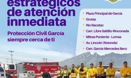 EN ESTA ÉPOCA VACACIONAL EN EL MUNICIPIO DE GARCÍA LAS CORPORACIONES DE AUXILIO SE MANIENEN ATENTAS