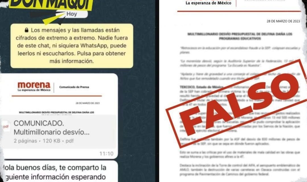 ACUSA MORENA DE GUERRA SUCIA AL PRI, PAN, PRD Y NA EN ESTADO DE MÉXICO.