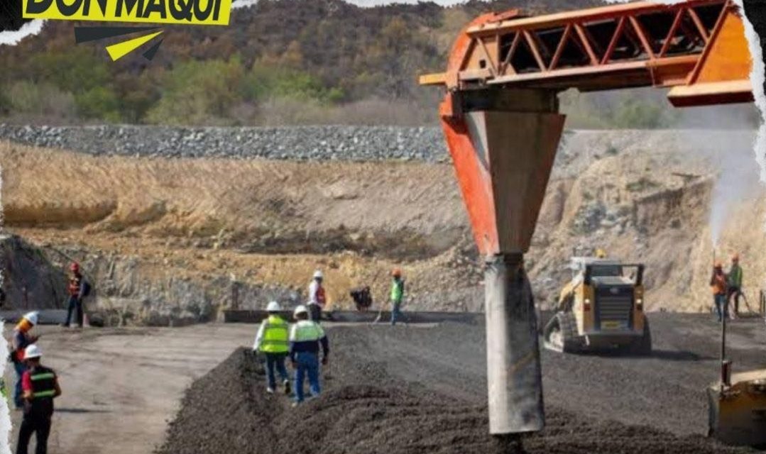 REVELAN YA TENER MÁS DEL 50% DE LA CONSTRUCCIÓN DE LA “PRESA LIBERTAD”.