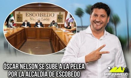 EMPRESARIO ÓSCAR NELSON SE SUBIÓ A CONTIENDA PARA ALCALDÍA DE ESCOBEDO Y YA REFLEJA BUENOS NÚMEROS EN ENCUESTAS.