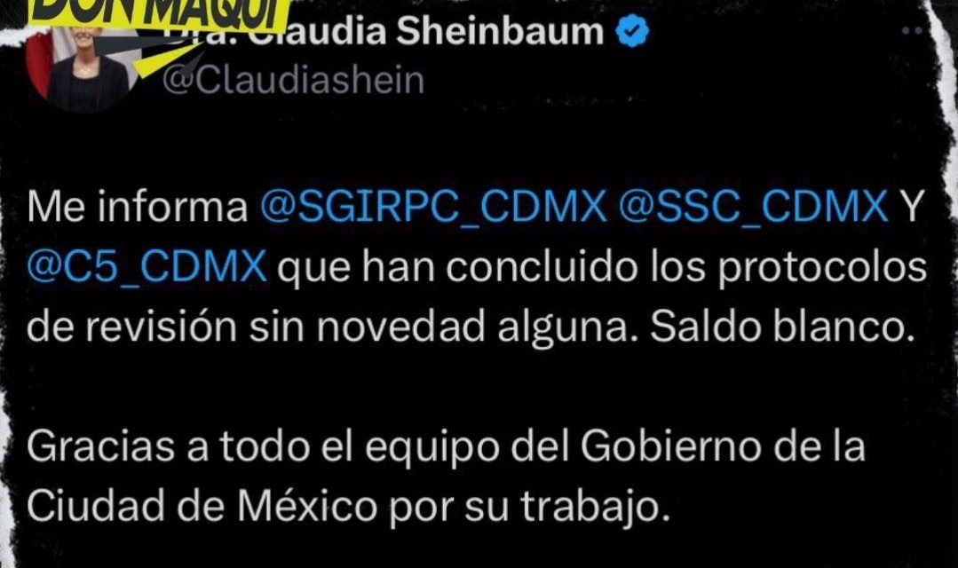 SISMO EN OAXACA ENCIENDE ALERTA EN CDMX.