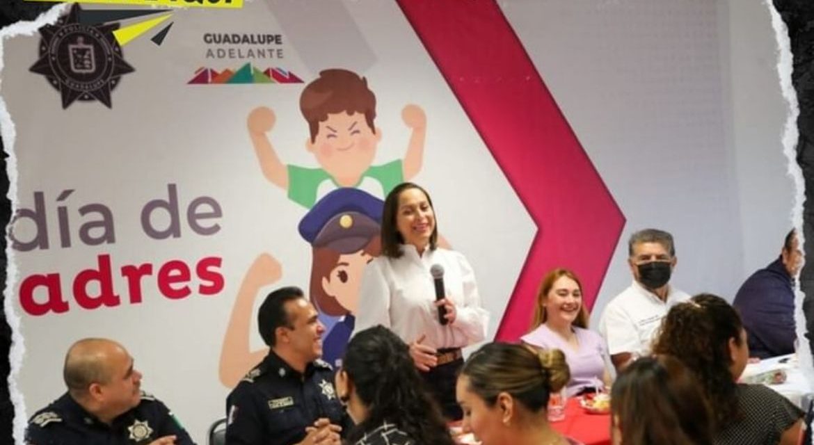 RECONOCE CRISTINA DÍAZ LA LABOR DE LAS MUJERES POLICÍAS DE GUADALUPE