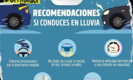 ANTE POSIBLES LLUVIAS PROTECCIÓN CIVIL SOLICITA MANTENER LAS MÁXIMAS PRECAUCIONES