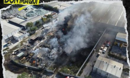 INCENDIO EN EMPRESA DE QUÍMICOS PROVOCA MAYOR NÚMERO DE CONTAMINANTES EN EL MEDIO AMBIENTE