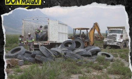 CARLOS GUEVARA REALIZA LIMPIEZA ALREDEDOR DE LAS GRUTAS DE GARCÍA