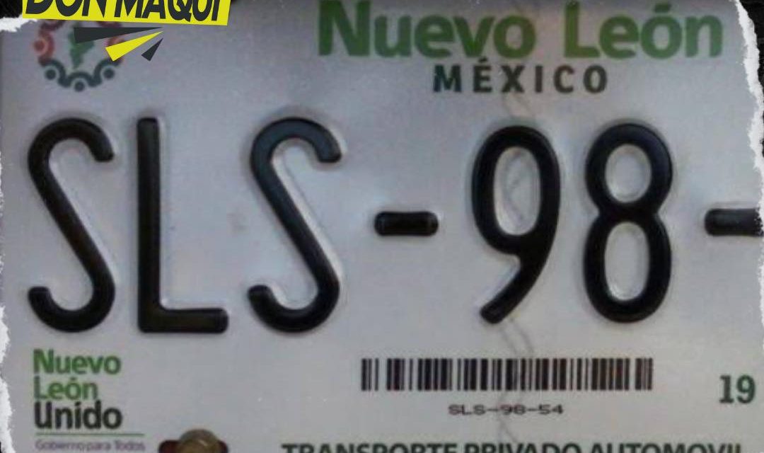 YA ¡NO! SERÁN VIGENTES LAS PLACAS DEL 2011 A PARTIR DEL 1 DE JULIO