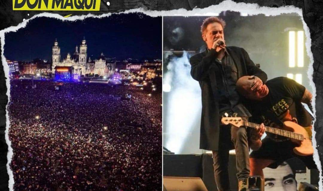 LOS FABULOSOS CADILLACS ROMPEN RÉCORD EN ZÓCALO DE MÉXICO