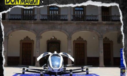 NUEVO LEÓN PRESENTA DRON DE PASAJEROS