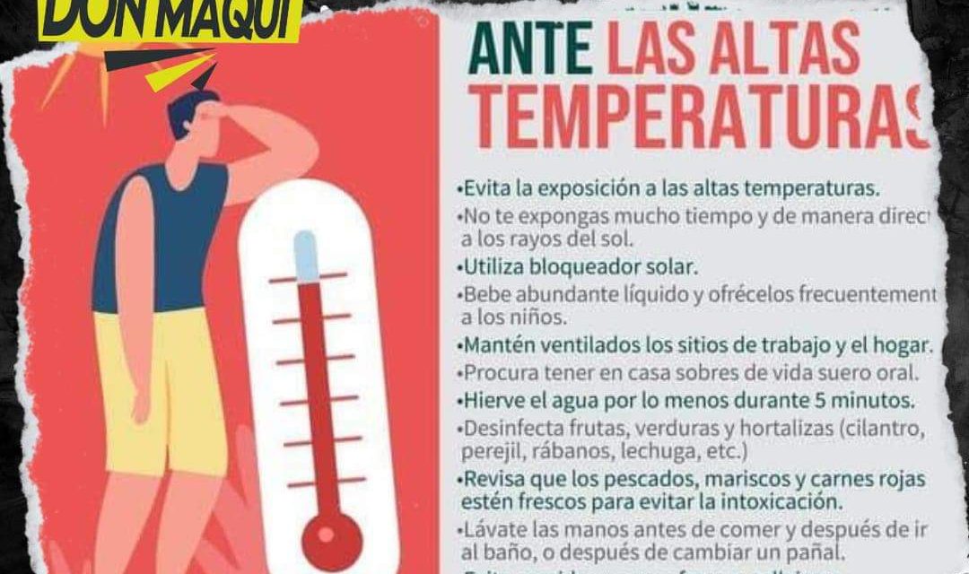 JUÁREZ INVITA A TOMAR MEDIDAS POR OLA DE CALOR