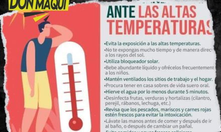 JUÁREZ INVITA A TOMAR MEDIDAS POR OLA DE CALOR