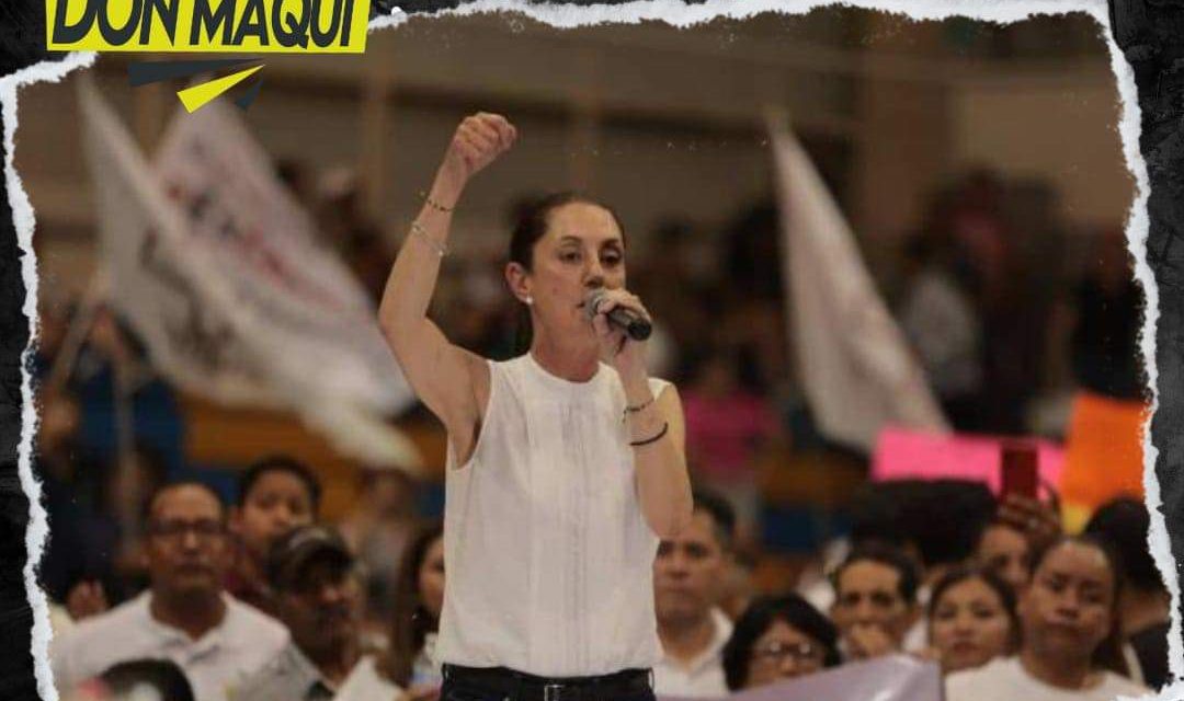 ACUSA SHEINBAUM AL FRENTE AMPLIO DE GARANTIZAR FRAUDE