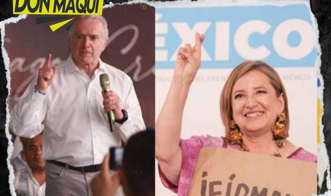 EL DÍA DE AYER SE REGISTRARON XÓCHITL Y CREEL POR FRENTE AMPLIO POR MÉXICO