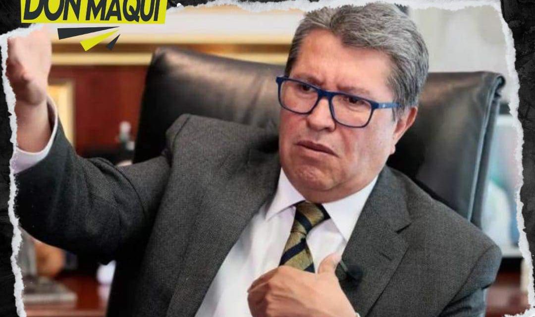 RICARDO MONREAL SOLICITA QUE CORCHOLATAS RETIREN ANUNCIOS